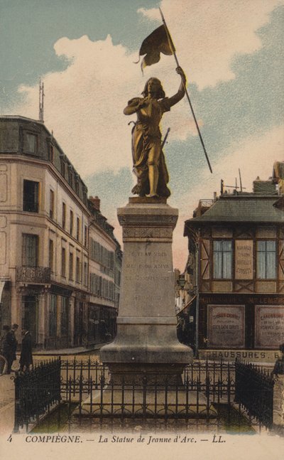 Compiegne, Stát Johanky z Arku od French Photographer