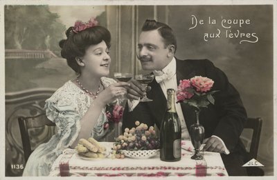 Pár pití šampaňského od French Photographer