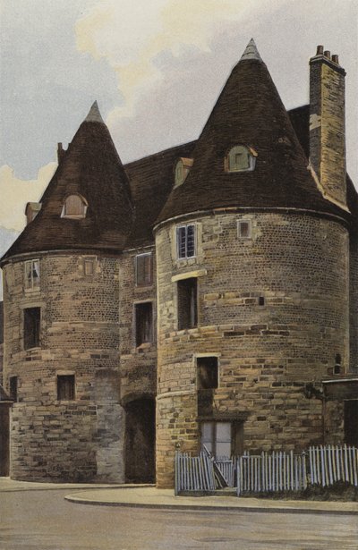 Dieppe, Porte du Port-dOuest (mořské pobřeží) od French Photographer