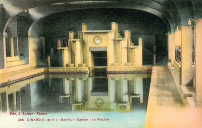 Dinard, Balneum Casino, The Pool od French Photographer