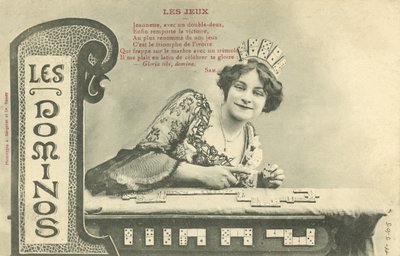 Domino (černobílá fotografie) od French Photographer