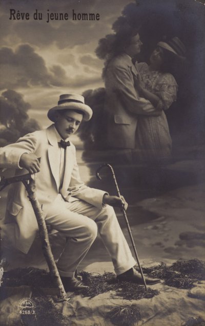 Sen mladého muže od French Photographer