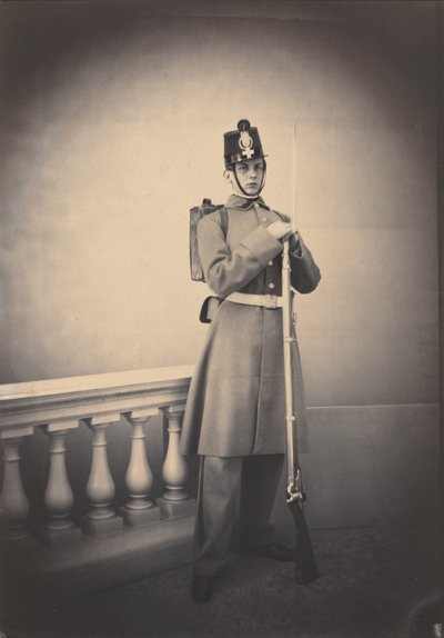 Vévoda z Chartres, asi 1856 (foto) od French Photographer