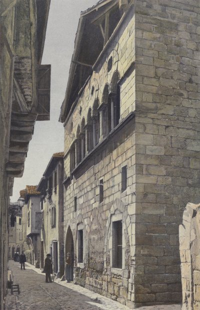 Figeac, dům ze 13. století (Rue Hortabadial) od French Photographer