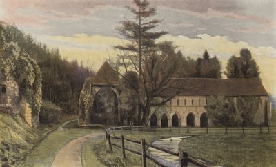 Fontaine-Guerard, bývalé opatství (společně) od French Photographer