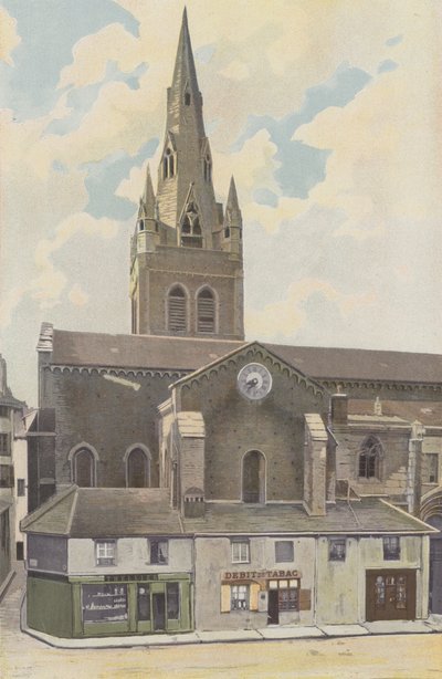 Grenoble, kostel Saint-Andre, Cote N od French Photographer