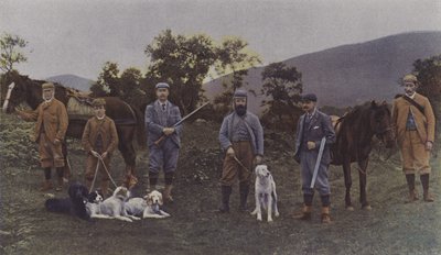 Večírek na lov tetřevů ve Skotsku (barevné foto) od French Photographer