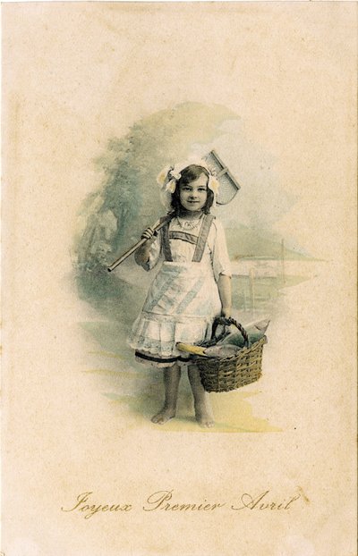 Šťastný aprílový den, 1906 (barevné fotografie) od French Photographer