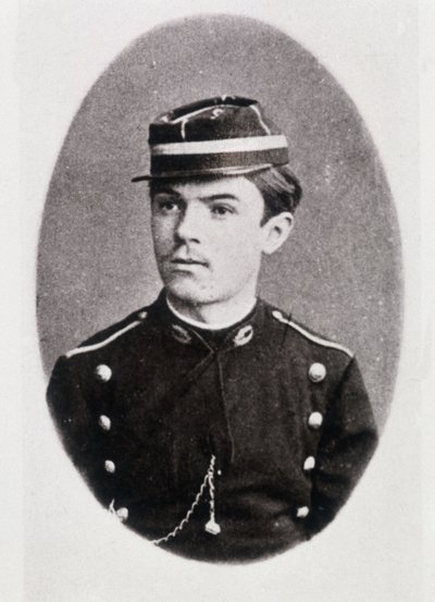Henri Poincaré, student na Ecole Polytechnique - Bibl. z Ecole Polytechnique od French Photographer