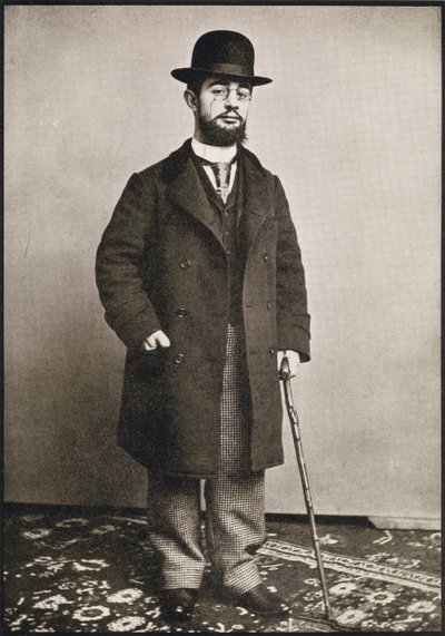 Henri de Toulouse-Lautrec, z „Toulouse-Lautrec“ od Gerstle Macka, publikoval 1938 od French Photographer
