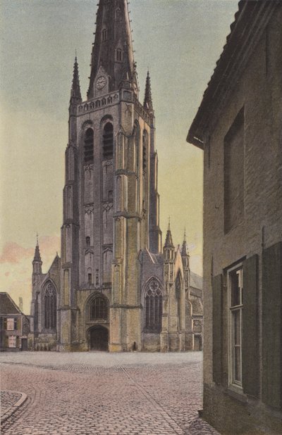 Hondschoote, Eglise, Facade O od French Photographer
