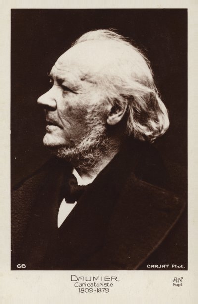 Honore Daumier , francouzský karikaturista od French Photographer