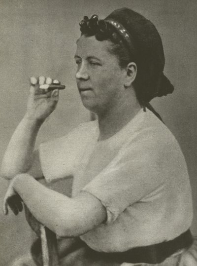 Hortense David, Pařížská komuna (černobílá fotografie) od French Photographer
