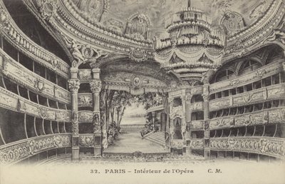 Interiér opery, Paříž od French Photographer