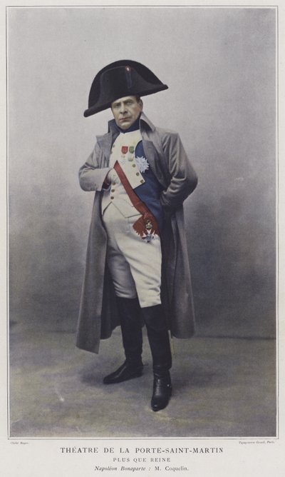 Jean Coquelin jako Napoleon v Plus que Reine (barevné foto) od French Photographer