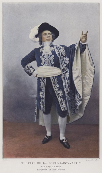 Jean Coquelin jako Talleyrand ve filmu Více než královna (barevná fotografie) od French Photographer