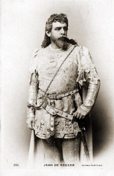 Jean de Reszke jako Romeo v opeře Romeo a Julie od Charlese Françoise Gounoda od French Photographer