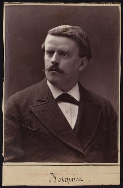 Jules Alexandre Bosquin , francouzský operní pěvec od French Photographer