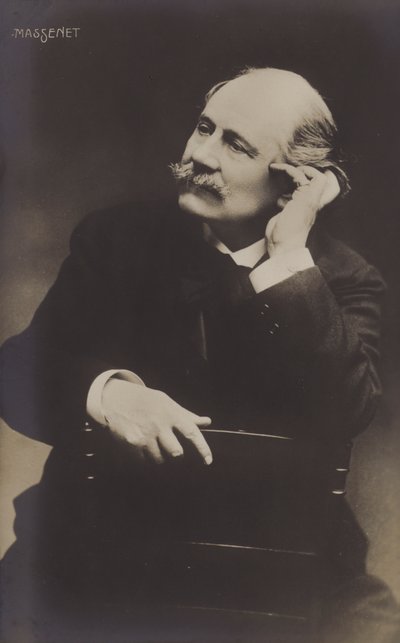 Jules Massenet , francouzský skladatel od French Photographer