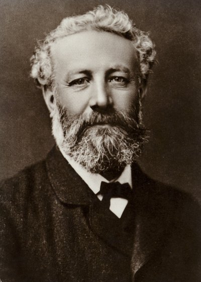 Jules Verne (1828-1905), francouzský romanopisec od French Photographer