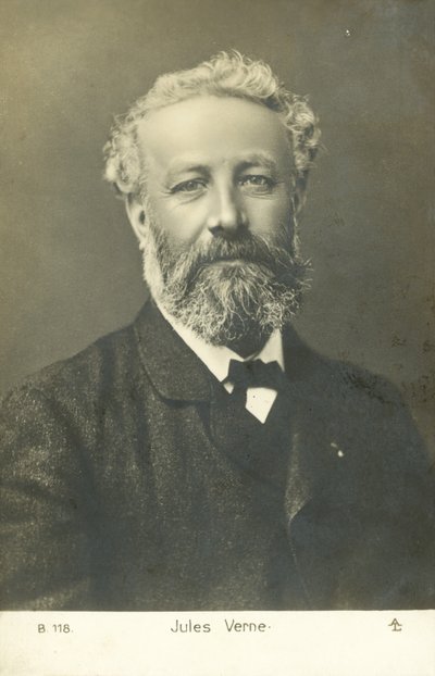 Jules Verne (černobílá fotografie) od French Photographer