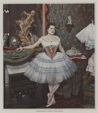 Julia Subra, italská baletní tanečnice (barevné foto) od French Photographer