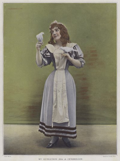Julie Guiraudon v titulní roli ve filmu Cendrillon (Popelka) (barevné foto) od French Photographer