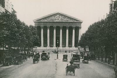 LEglise de la Madeleine, kostel Magdalen (hlubotisk) od French Photographer