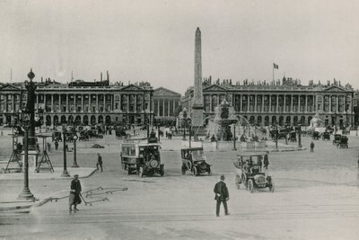 La Place de la Concorde, Místo svornosti (fotoryt) od French Photographer