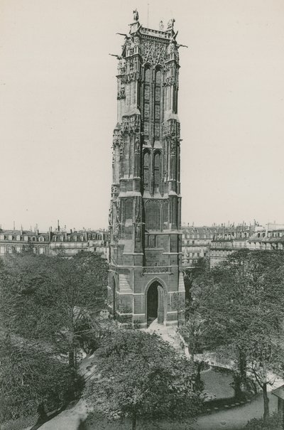Tour Saint-Jacques, Saint-Jacques Tower (fotoryt) od French Photographer