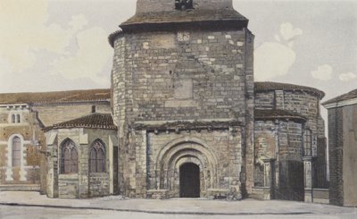 Le Mas-DAgenais, kostel, fasáda S od French Photographer