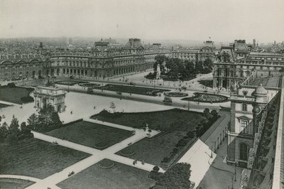Le Nouveau Louvre, The New Louvre (fotoryt) od French Photographer