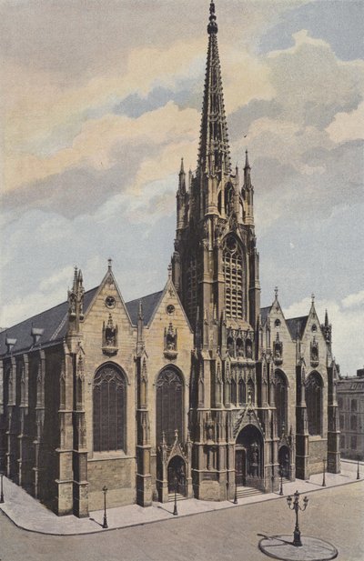 Lille, západní průčelí kostela Saint-Maurice od French Photographer