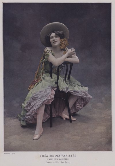 Lise Berry , francouzská herečka (barevné foto) od French Photographer