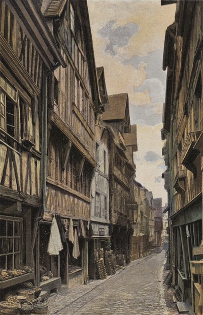 Lisieux, Rue aux Fevres od French Photographer