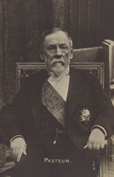 Louis Pasteur (1822-1895), francouzský chemik a mikrobiolog od French Photographer