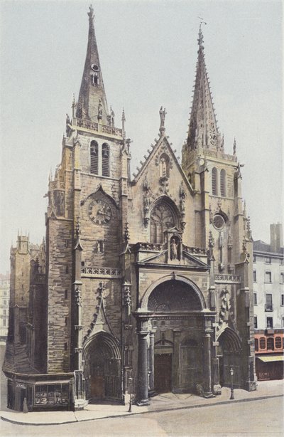 Lyon, kostel St-Nizier, fasáda O od French Photographer