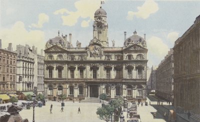Lyon, Place des Terreaux, radnice od French Photographer
