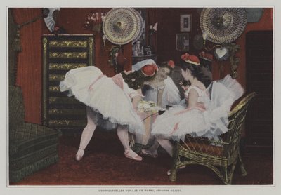 Mademoiselle Viollat ​​​​a Mademoiselle Blanc, druhé předměty (barevná fotografie) od French Photographer