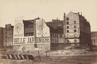 Maison de la Belle Jardinière, 1866 nebo 1867 (foto) od French Photographer