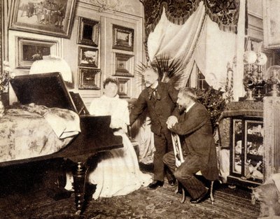Mallarme a Manet - fotografie od French Photographer