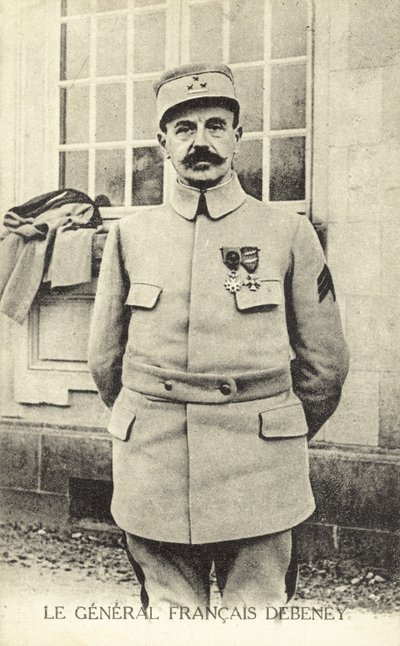 Marie-Eugene Debeney, francouzský generál z první světové války (černobílá fotografie) od French Photographer