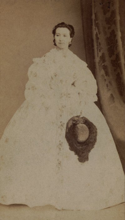 Marie Taglioni, švédská baletní tanečnice (černobílá fotografie) od French Photographer