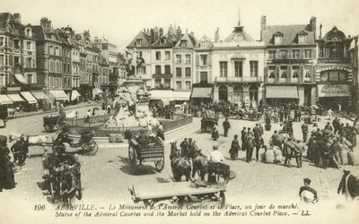 Trh na náměstí Place de l