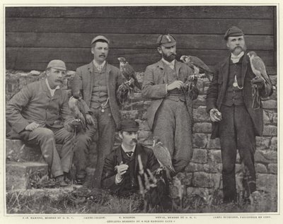 Členové klubu Old Hawking Club od French Photographer