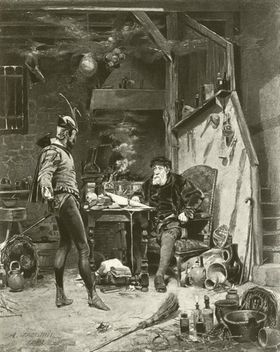 Mefistofeles a Faust (hlubotisk) od French Photographer