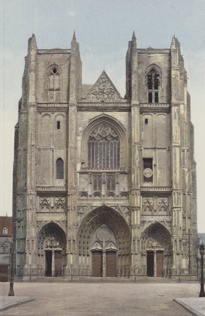 Nantes, Cathedrale, Facade O od French Photographer