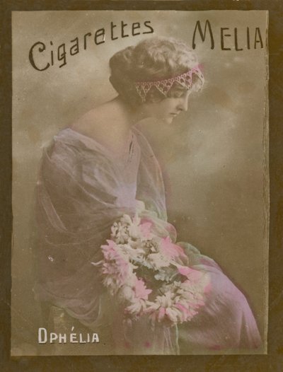 Ofélie, dívka hrající postavu Shakespeara od French Photographer