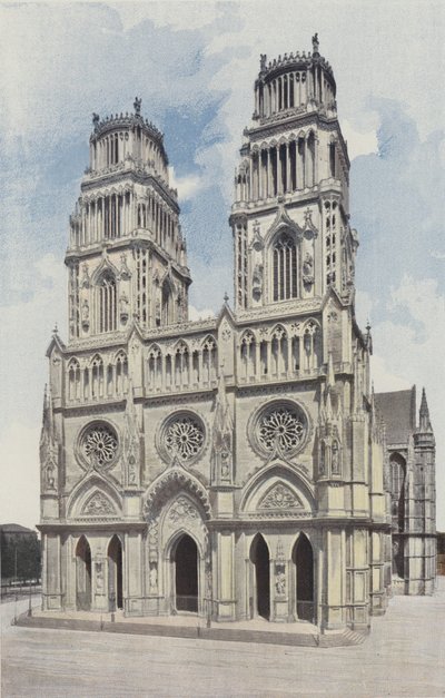 Orleans, katedrála Sainte-Croix, fasáda O od French Photographer