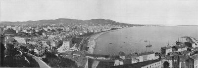 Panorama Cannes (černobílá fotografie) od French Photographer